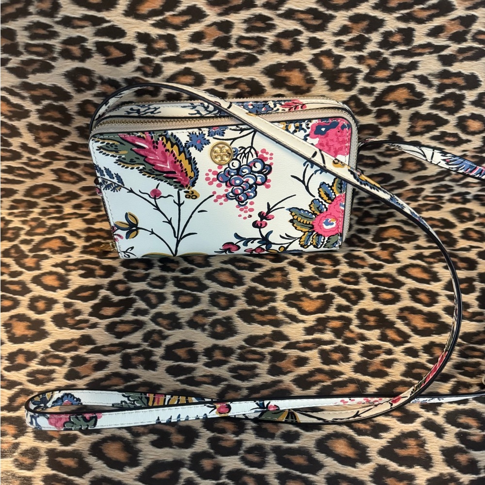 Tory Burch Parker Floral Crossbody Bag